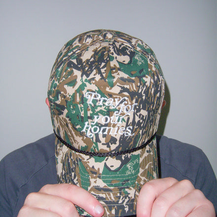 "PRAY FOR YOUR HOMIES" CAMO HAT