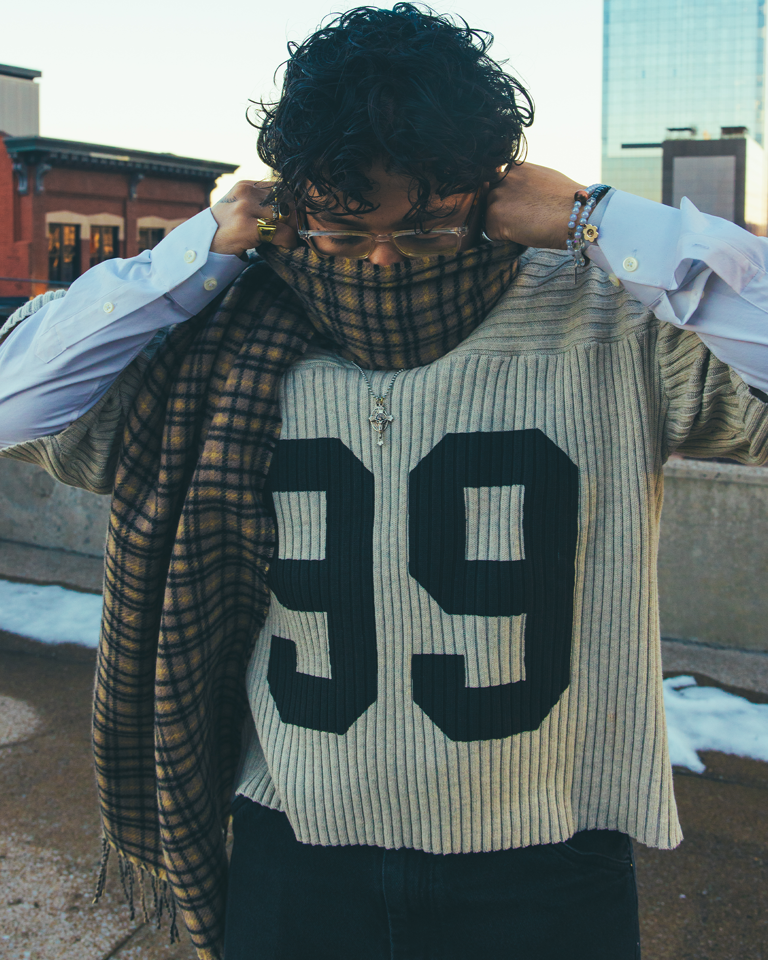 "99" KNITTED JERSEY