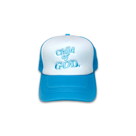 THE "CHILD OF GOD" BLUE TRUCKER